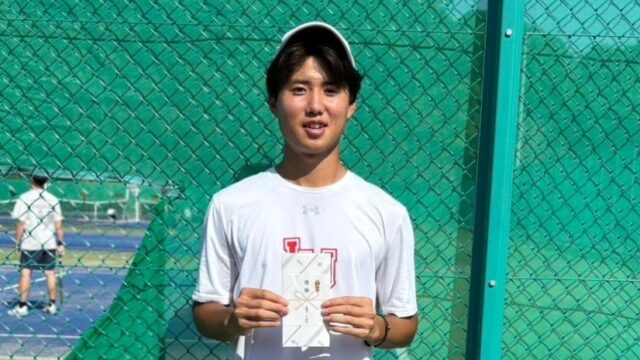 ２０２６年度室蘭シングルス大会の写真と結果を公開